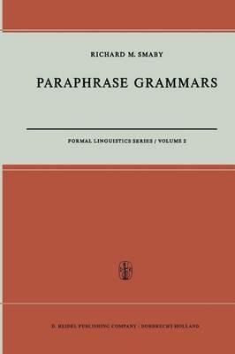 Paraphrase Grammars - R.M. Smaby - cover