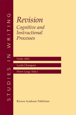 Revision Cognitive and Instructional Processes: Cognitive and Instructional Processes - cover