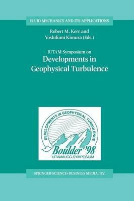 IUTAM Symposium on Developments in Geophysical Turbulence - cover