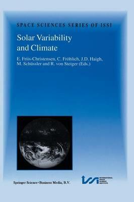 Solar Variability and Climate: Proceedings of an ISSI Workshop, 28 June–2 July 1999, Bern, Switzerland - cover