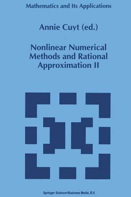 Nonlinear Numerical Methods and Rational Approximation II - cover