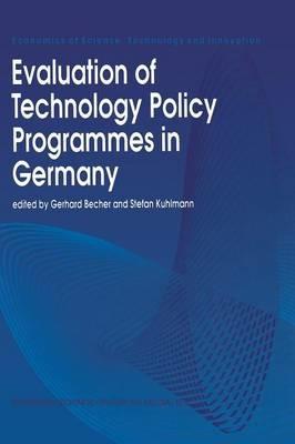 Evaluation of Technology Policy Programmes in Germany - cover