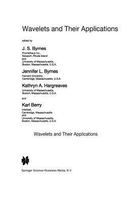 Wavelets and Their Applications - cover