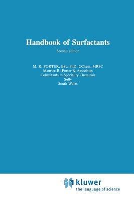 Handbook of Surfactants - M.R. Porter - cover