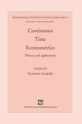 Continuous-Time Econometrics: Theory and applications - cover