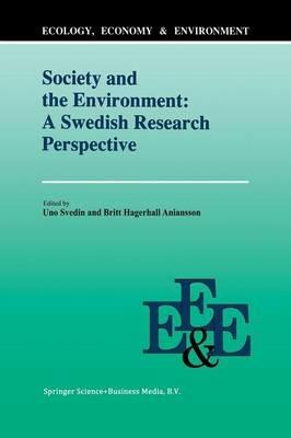 Society And The Environment: A Swedish Research Perspective - cover