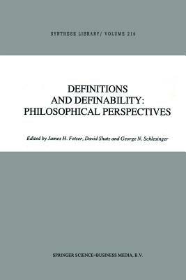 Definitions and Definability: Philosophical Perspectives - cover