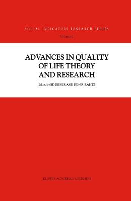 Advances in Quality of Life Theory and Research - cover