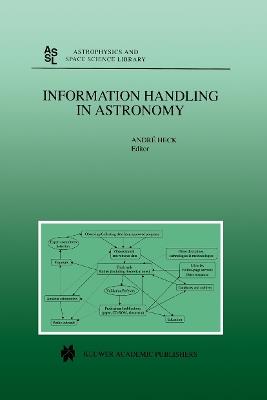 Information Handling in Astronomy - cover