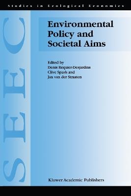 Environmental Policy and Societal Aims - cover