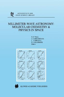 Millimeter-Wave Astronomy: Molecular Chemistry & Physics in Space: Proceedings of the 1996 INAOE Summer School of Millimeter-Wave Astronomy held at INAOE, Tonantzintla, Puebla, Mexico, 15–31 July 1996 - cover