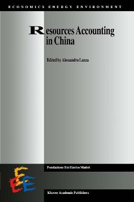 Resources Accounting in China - cover