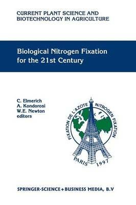 Biological Nitrogen Fixation for the 21st Century: Proceedings of the 11th International Congress on Nitrogen Fixation, Institut Pasteur, Paris, France, July 20–25 1997 - cover