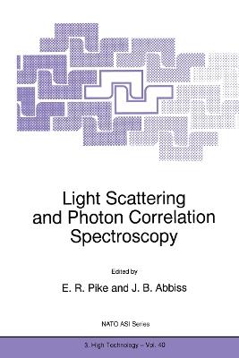 Light Scattering and Photon Correlation Spectroscopy - cover
