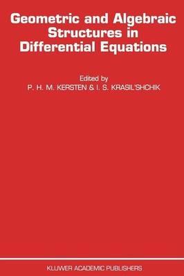 Geometric and Algebraic Structures in Differential Equations - cover
