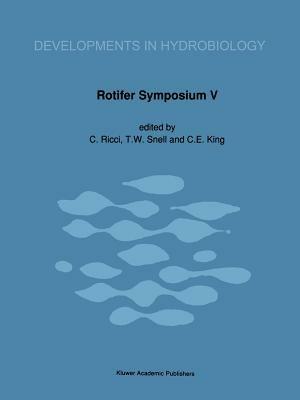 Rotifer Symposium V: Proceedings of the Fifth Rotifer Symposium, held in Gargnano, Italy, September 11–18, 1988 - cover