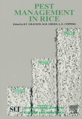Pest Management in Rice - L.G. Copping - cover