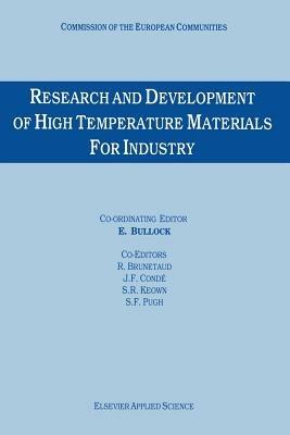 Research and Development of High Temperature Materials for Industry - cover