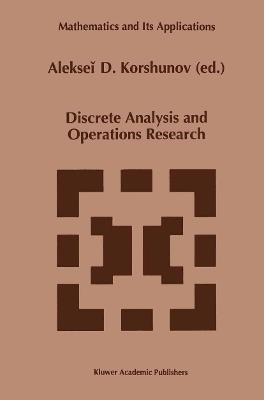 Discrete Analysis and Operations Research - cover