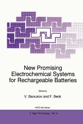 New Promising Electrochemical Systems for Rechargeable Batteries - cover