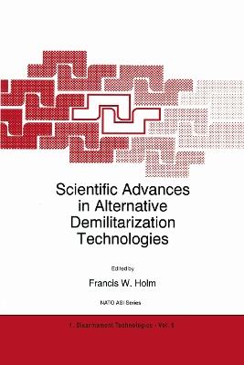 Scientific Advances in Alternative Demilitarization Technologies - cover