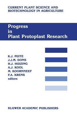 Progress in Plant Protoplast Research: Proceedings of the 7th International Protoplast Symposium, Wageningen, the Netherlands, December 6–11, 1987 - cover