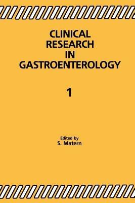 Clinical Research in Gastroenterology 1 - cover