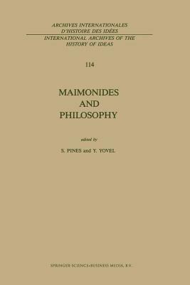 Maimonides and Philosophy - cover