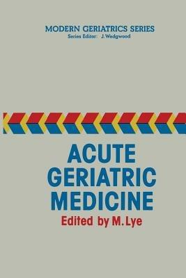 Acute Geriatric Medicine - cover