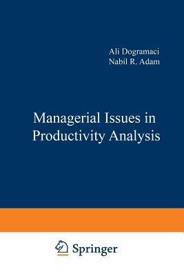 Managerial Issues in Productivity Analysis - cover