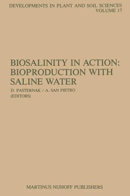 Biosalinity in Action: Bioproduction with Saline Water - cover