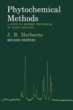 Phytochemical Methods: A Guide to Modern Techniques of Plant Analysis