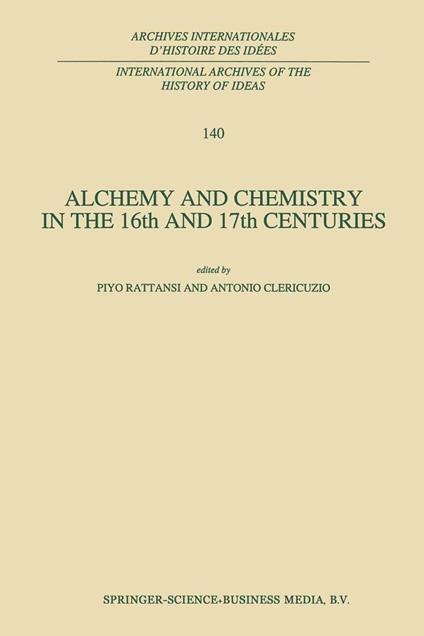 Alchemy and Chemistry in the 16th and 17th Centuries