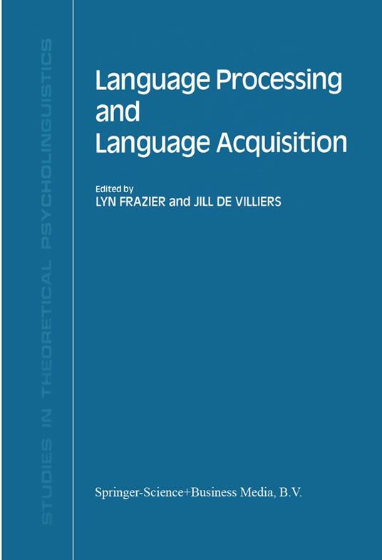 Language Processing and Language Acquisition