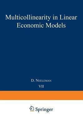 Multicollinearity in linear economic models - D. Neeleman - cover