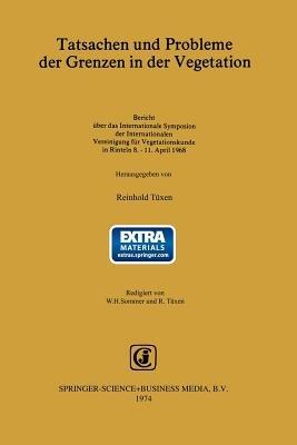 Tatsachen und Probleme der Grenzen in der Vegetation - cover