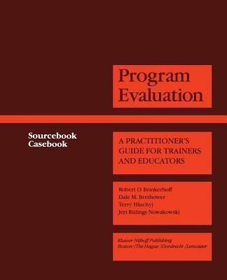 Program Evaluation: A Practitioner’s Guide for Trainers and Educators - cover