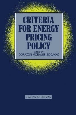 Criteria for Energy Pricing Policy - cover