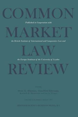 Common Market Law Review - cover