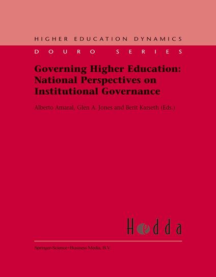 Governing Higher Education: National Perspectives on Institutional Governance
