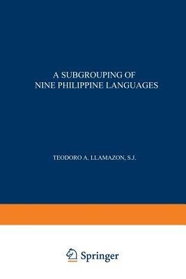 A Subgrouping of Nine Philippine Languages - NA Llamzon - cover