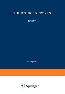 Structure Reports for 1990: Metals and Inorganic Sections - cover