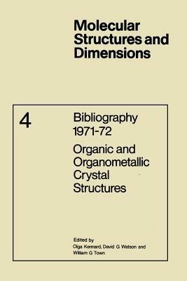 Bibliography 1971–72 Organic and Organometallic Crystal Structures - cover