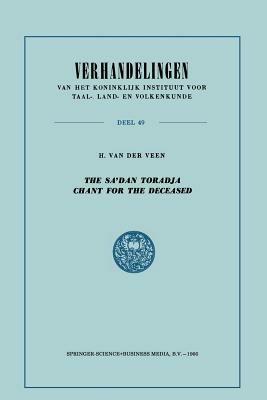 The Sa’dan Toradja Chant for the Deceased - H. van der Veen - cover