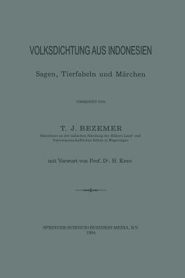 Volksdichtung aus Indonesien: Sagen, Tierfabeln und Märchen - Tammo Jacob Bezemer - cover