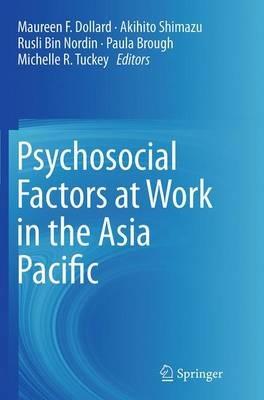 Psychosocial Factors at Work in the Asia Pacific - cover