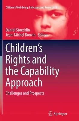 Children’s Rights and the Capability Approach: Challenges and Prospects - cover