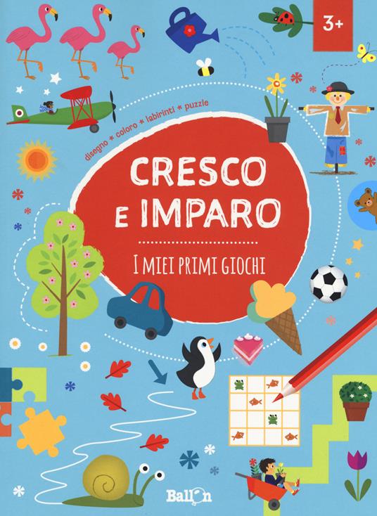 I miei primi giochi. Cresco e imparo. Ediz. a colori - copertina