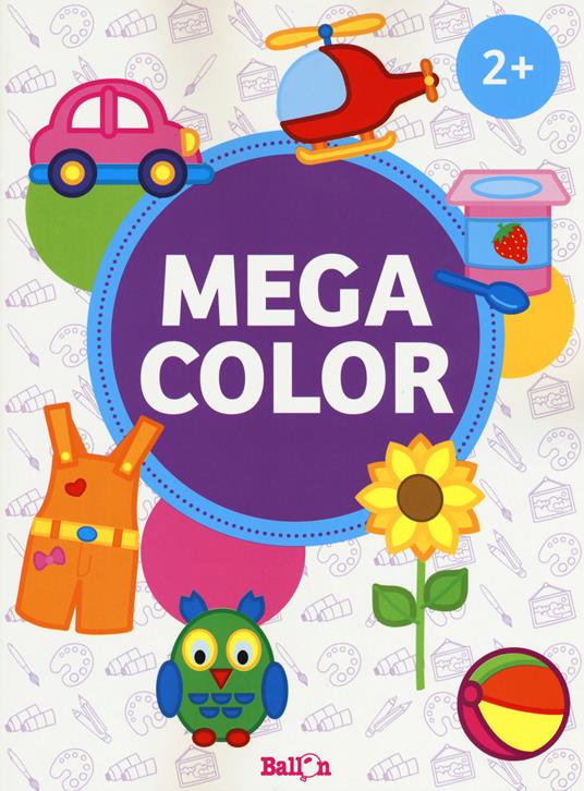 Mega color. Ediz. a colori - copertina