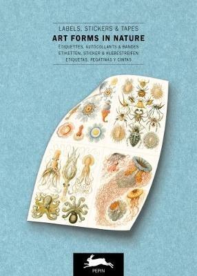 Art Forms in Nature: Label & Sticker Book - Pepin Van Roojen - cover
